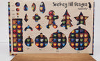 PatternPly® Full Coverage Stained Glass Coffee Cups LARGE product photo 2