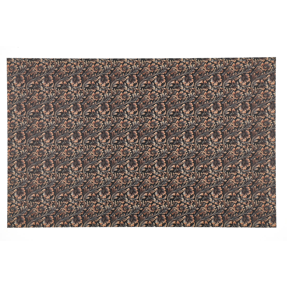 PatternPly® Full Coverage Wavy Brown Tooled Leather product photo 3
