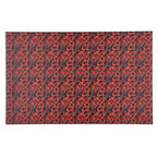 PatternPly® Full Coverage Red and Black Leather Floral product photo 3