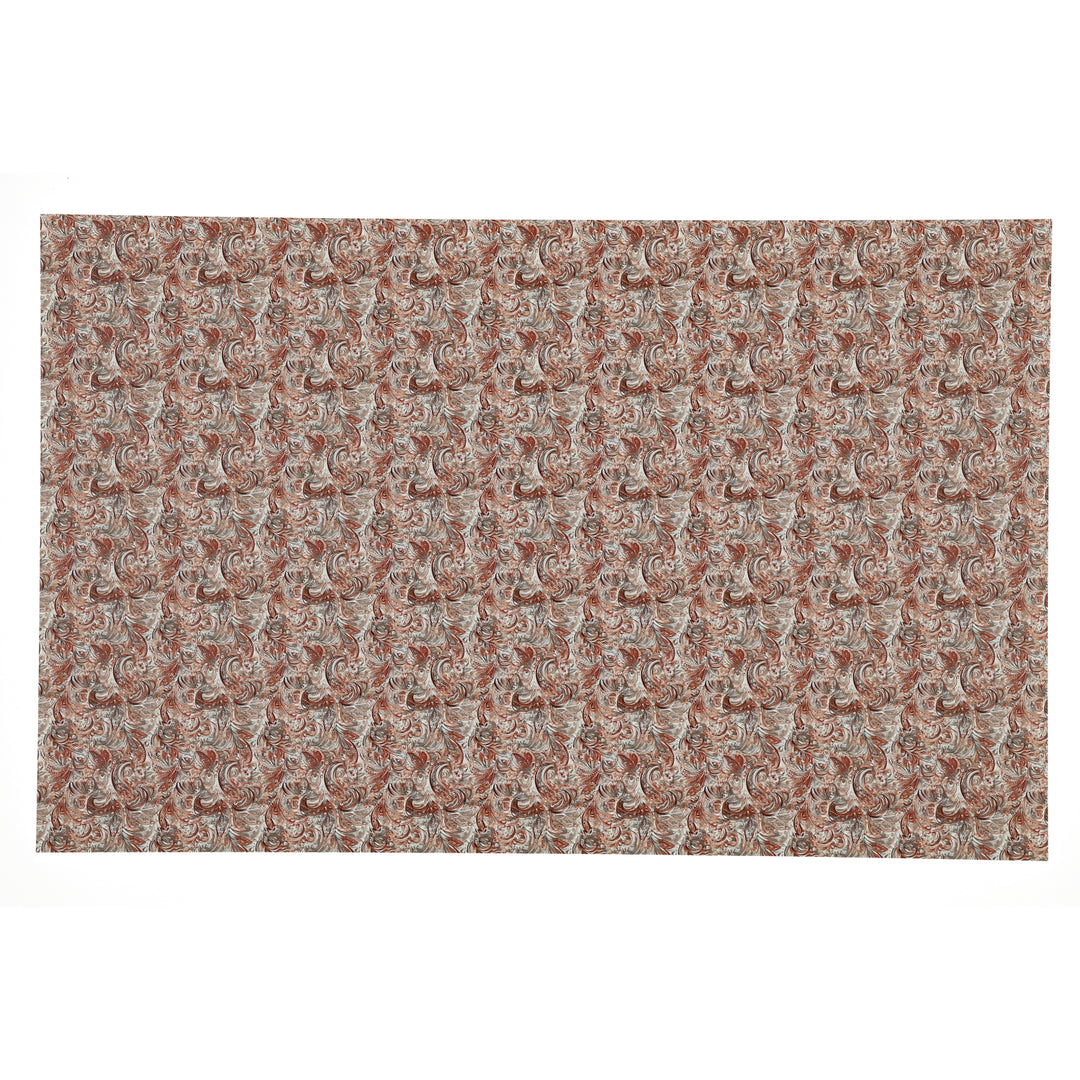 PatternPly® Full Coverage Orange and Taupe Tapestry Micro