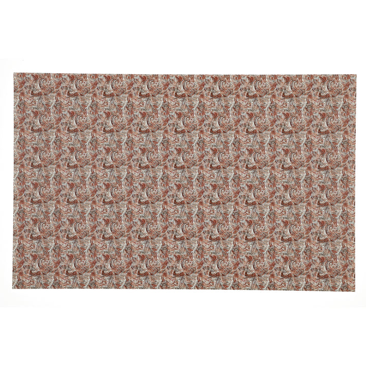 PatternPly® Full Coverage Orange and Taupe Tapestry Micro