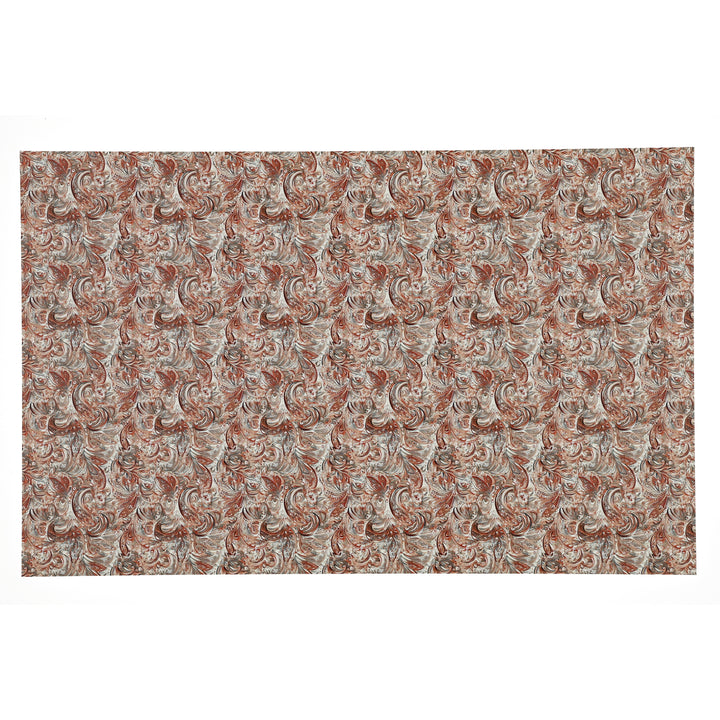 PatternPly® Full Coverage Orange and Taupe Tapestry