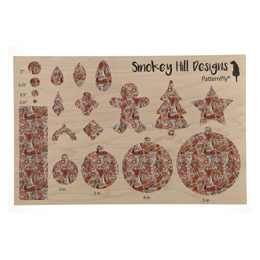 PatternPly® Full Coverage Orange and Taupe Tapestry product photo 2