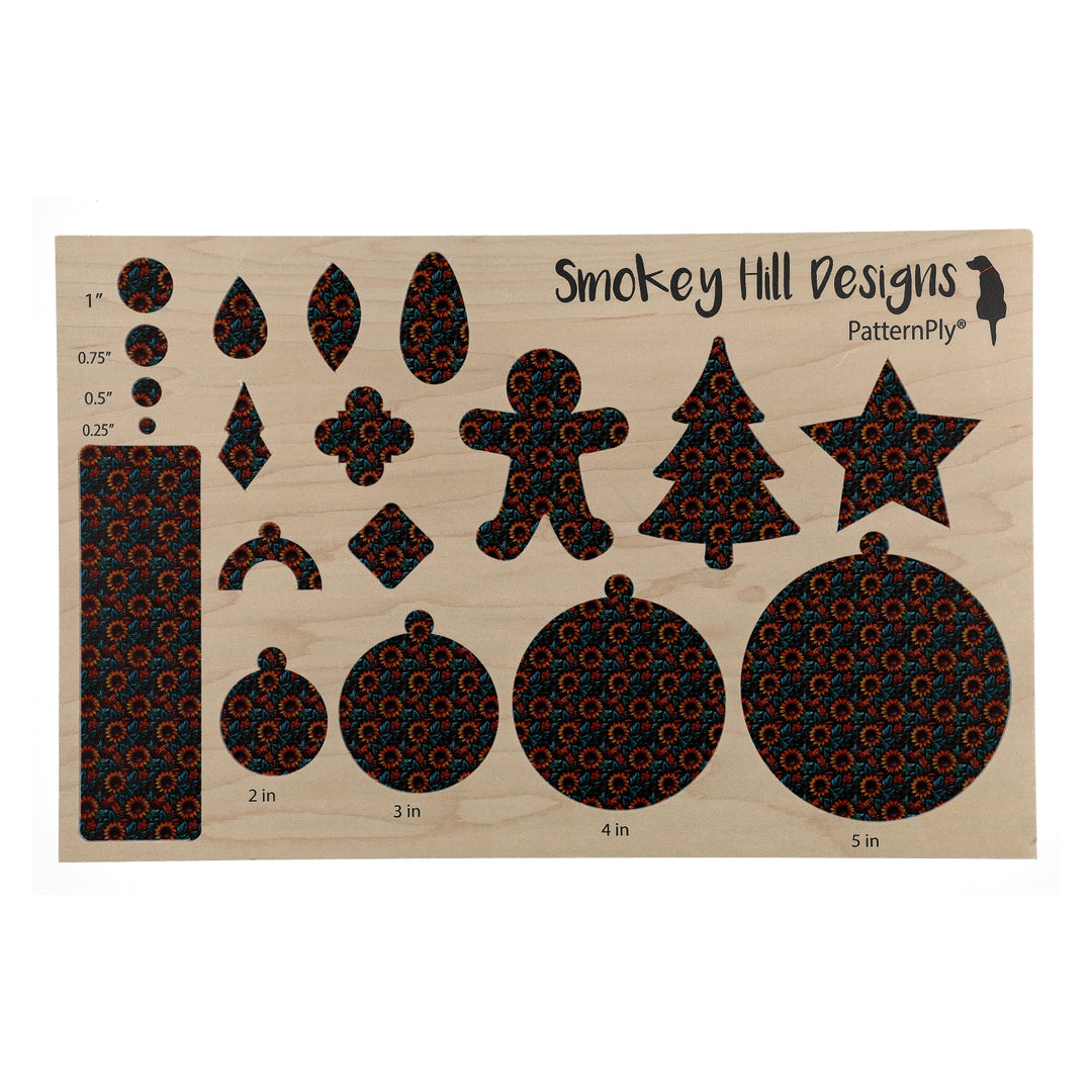 PatternPly® Full Coverage Leather Sunflowers Micro