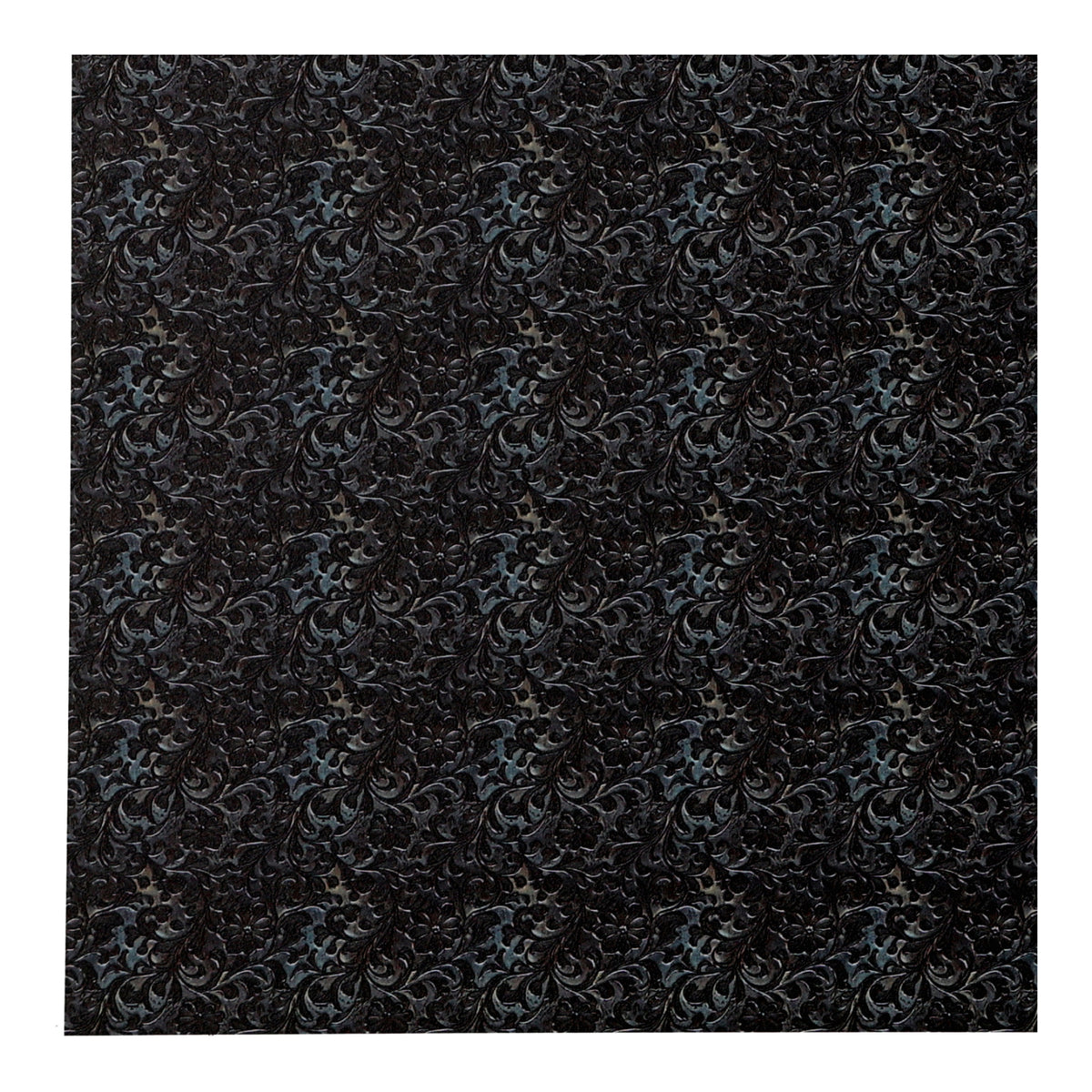 PatternPly® Full Coverage French Country Tooled Leather Micro sheet showing the pattern