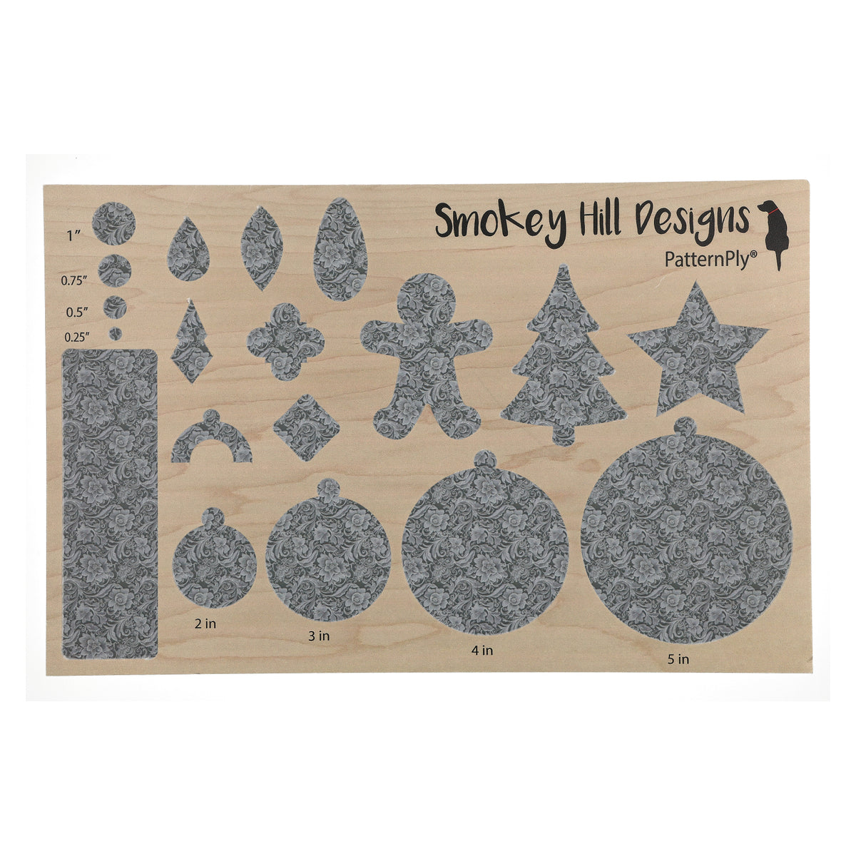PatternPly® Full Coverage Gray Lace product photo 2