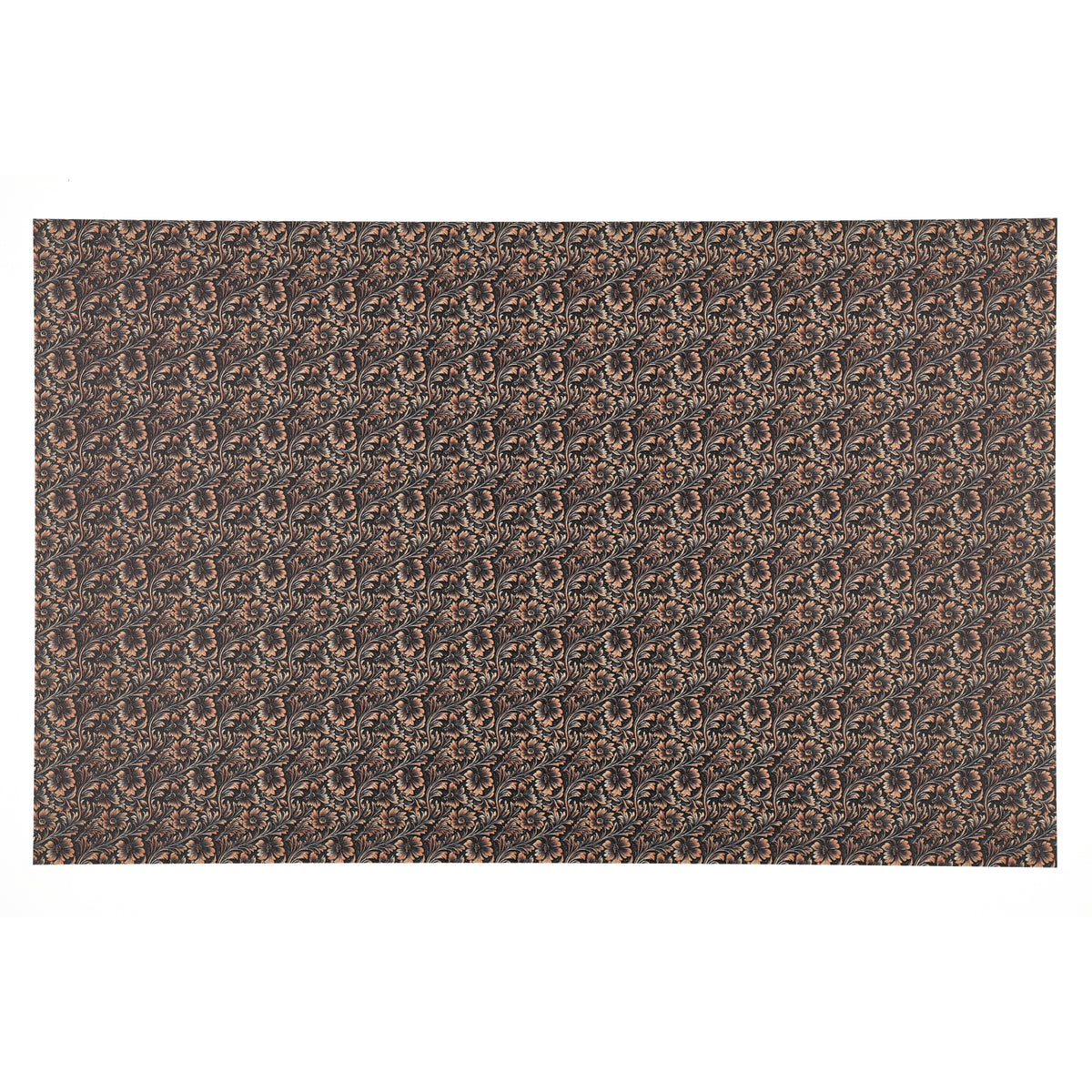 PatternPly® Full Coverage Wavy Brown Tooled Leather Micro product photo 3