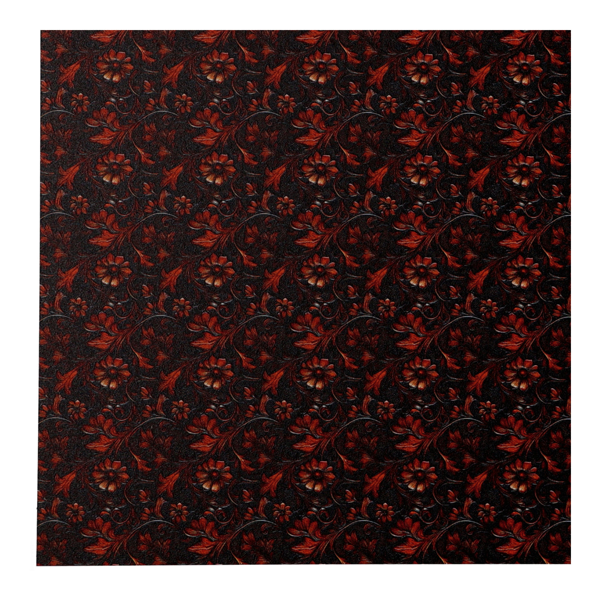 PatternPly® Full Coverage Floral Carving Micro sheet showing the pattern