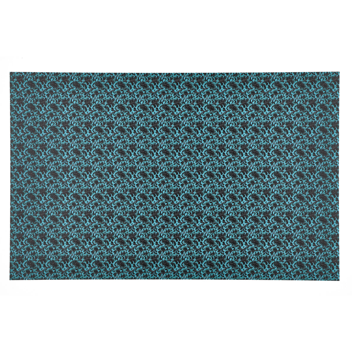 PatternPly® Full Coverage Turquoise and Black Leather Foliage Micro product photo 3