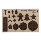 PatternPly® Full Coverage Wavy Brown Tooled Leather Micro product photo 2