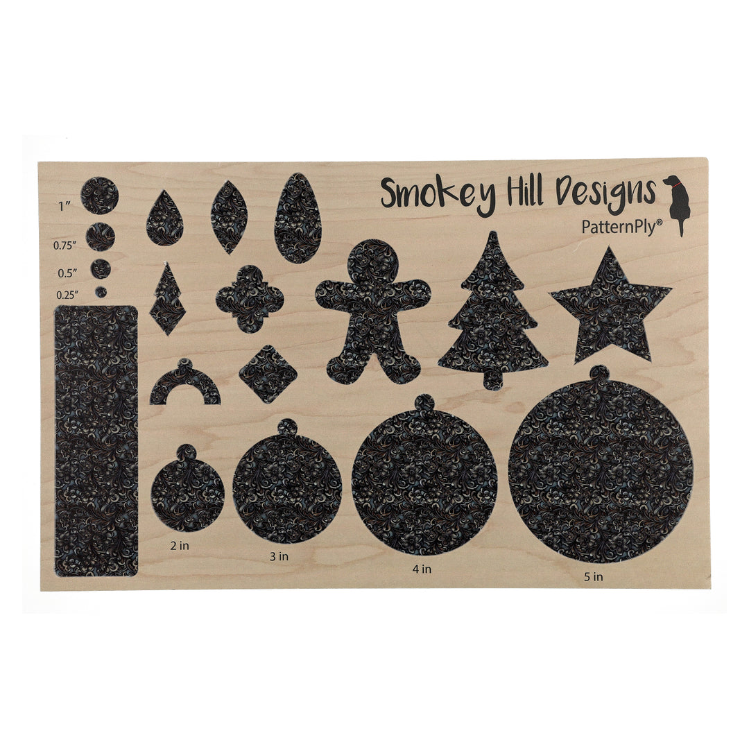 PatternPly® Full Coverage Taupe Tooled Leather