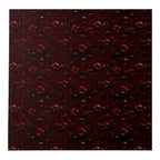 PatternPly® Full Coverage Red Leather Cherry Blossom sheet showing the pattern