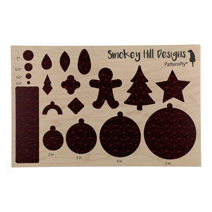 PatternPly® Full Coverage Red Leather Cherry Blossom Micro