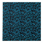 PatternPly® Full Coverage Turquoise Leather Hibiscus sheet showing the pattern