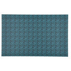 PatternPly® Full Coverage Turquoise Leather Hibiscus Micro product photo 3