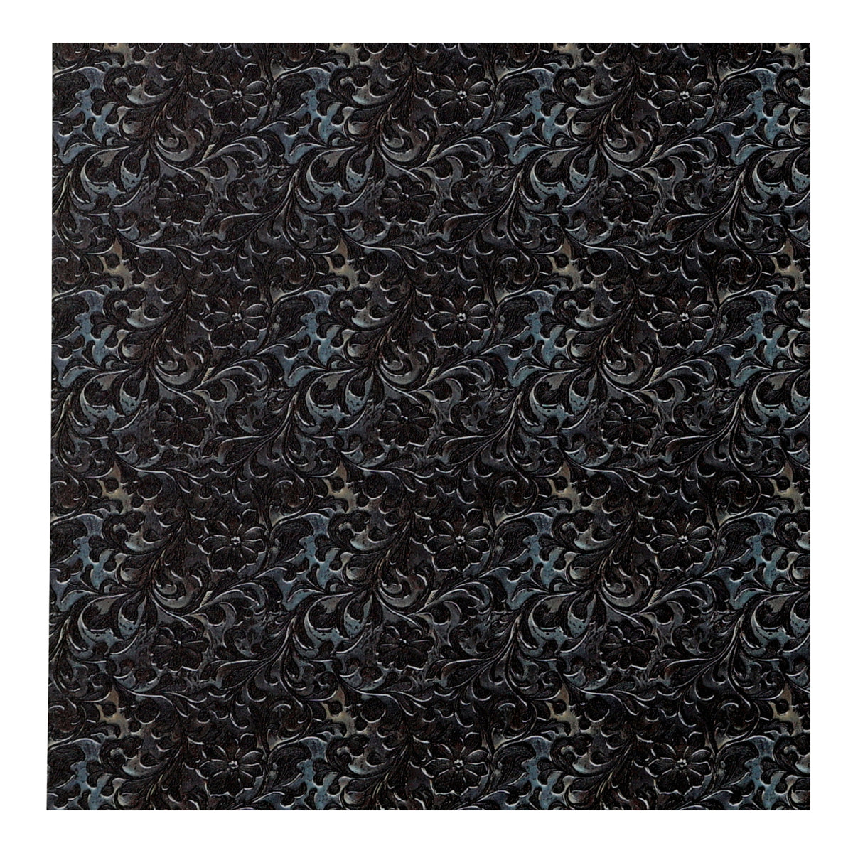 PatternPly® Full Coverage French Country Tooled Leather sheet showing the pattern
