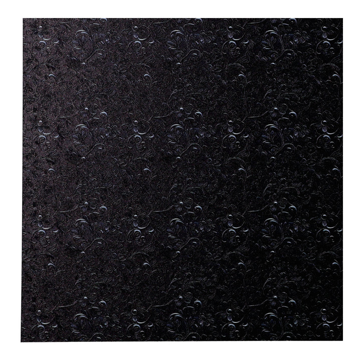 PatternPly® Full Coverage Black Tooled Leather Micro