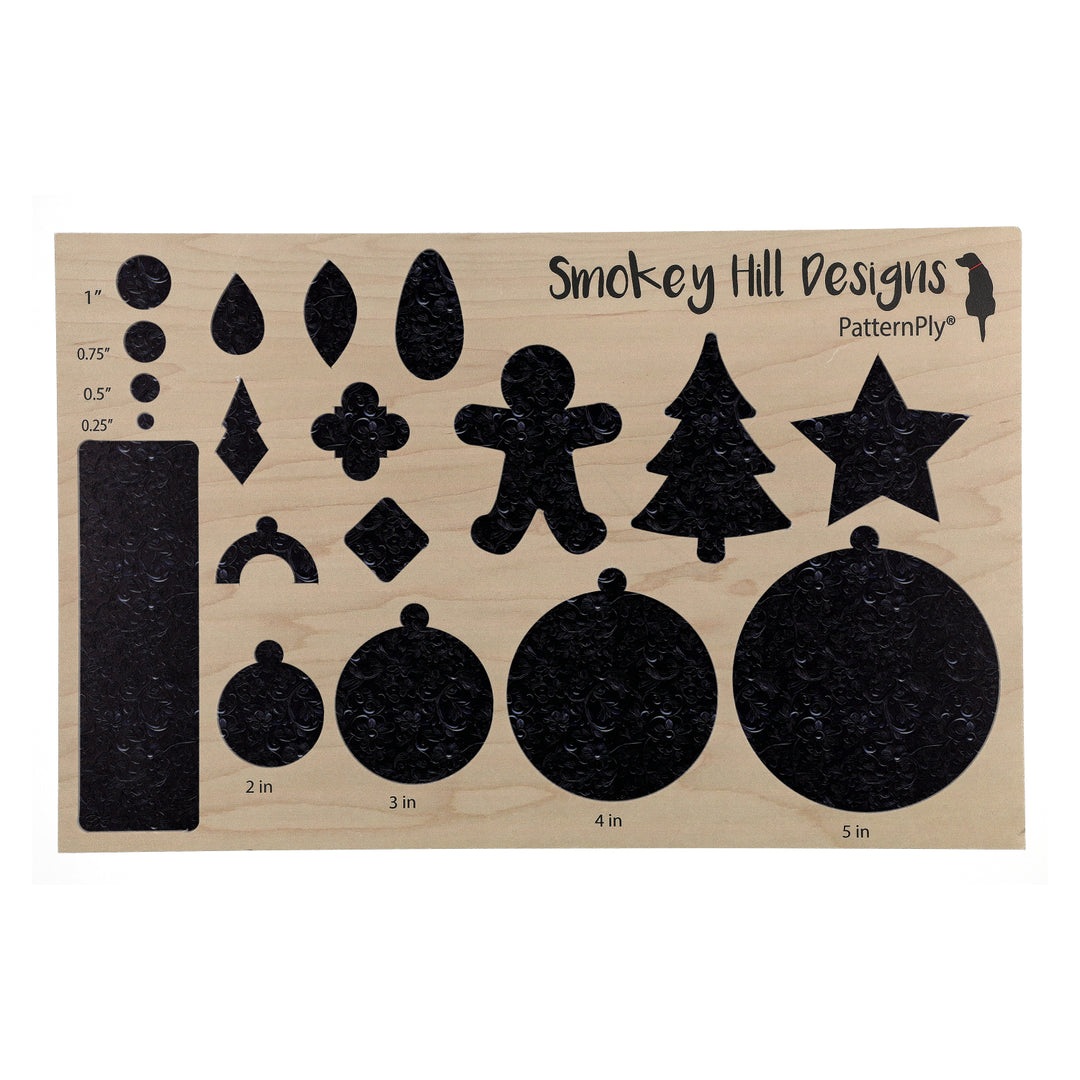 PatternPly® Full Coverage Black Tooled Leather