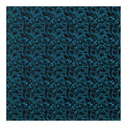 PatternPly® Full Coverage Turquoise Leather Hibiscus Micro sheet showing the pattern