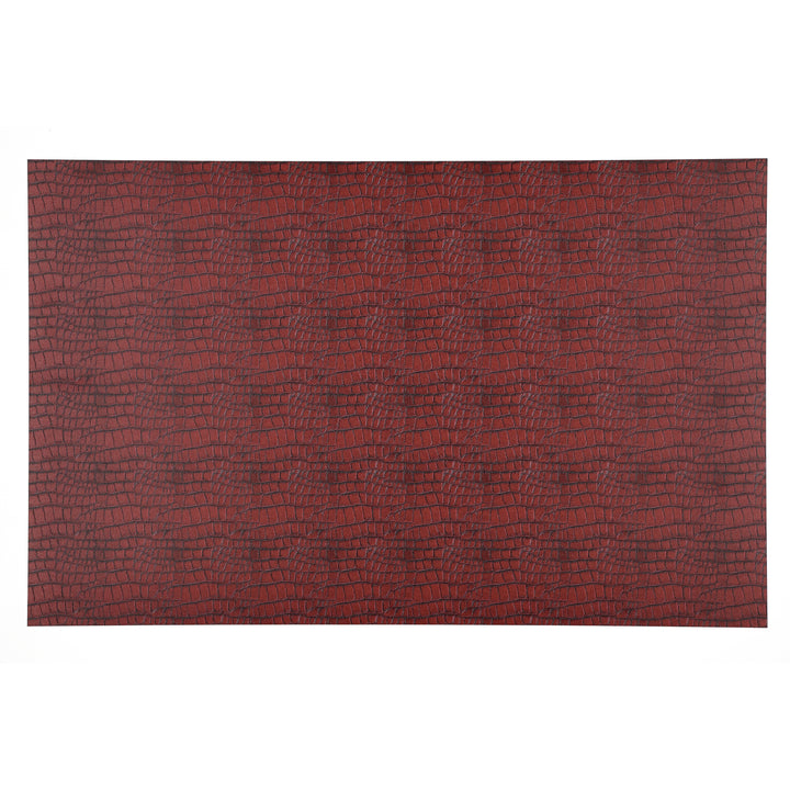 PatternPly® Full Coverage Red Crocodile