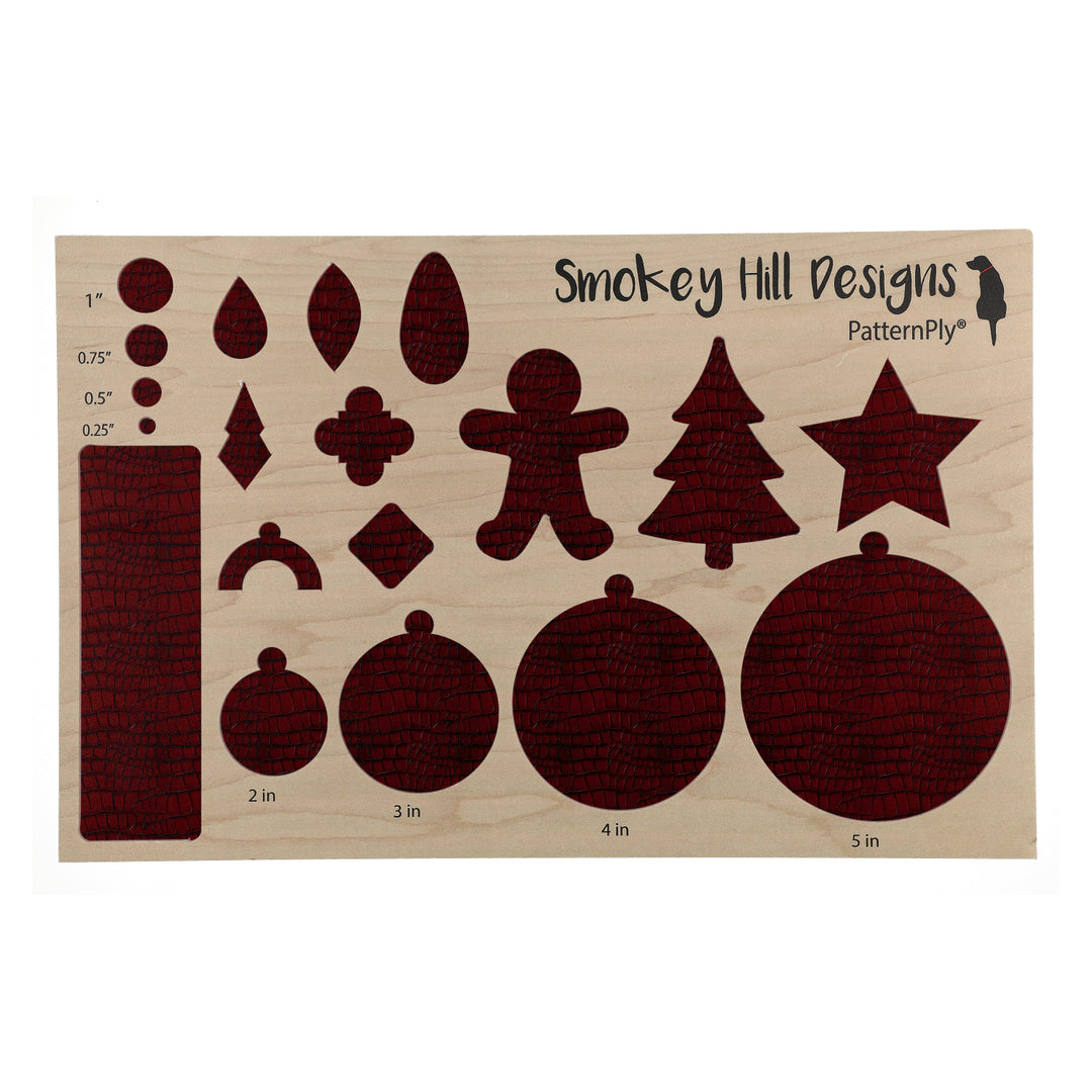 PatternPly® Full Coverage Red Crocodile