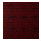 PatternPly® Full Coverage Red Crocodile sheet showing the pattern