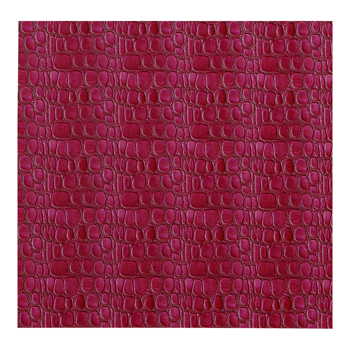PatternPly® Full Coverage Pink Crocodile sheet showing the pattern