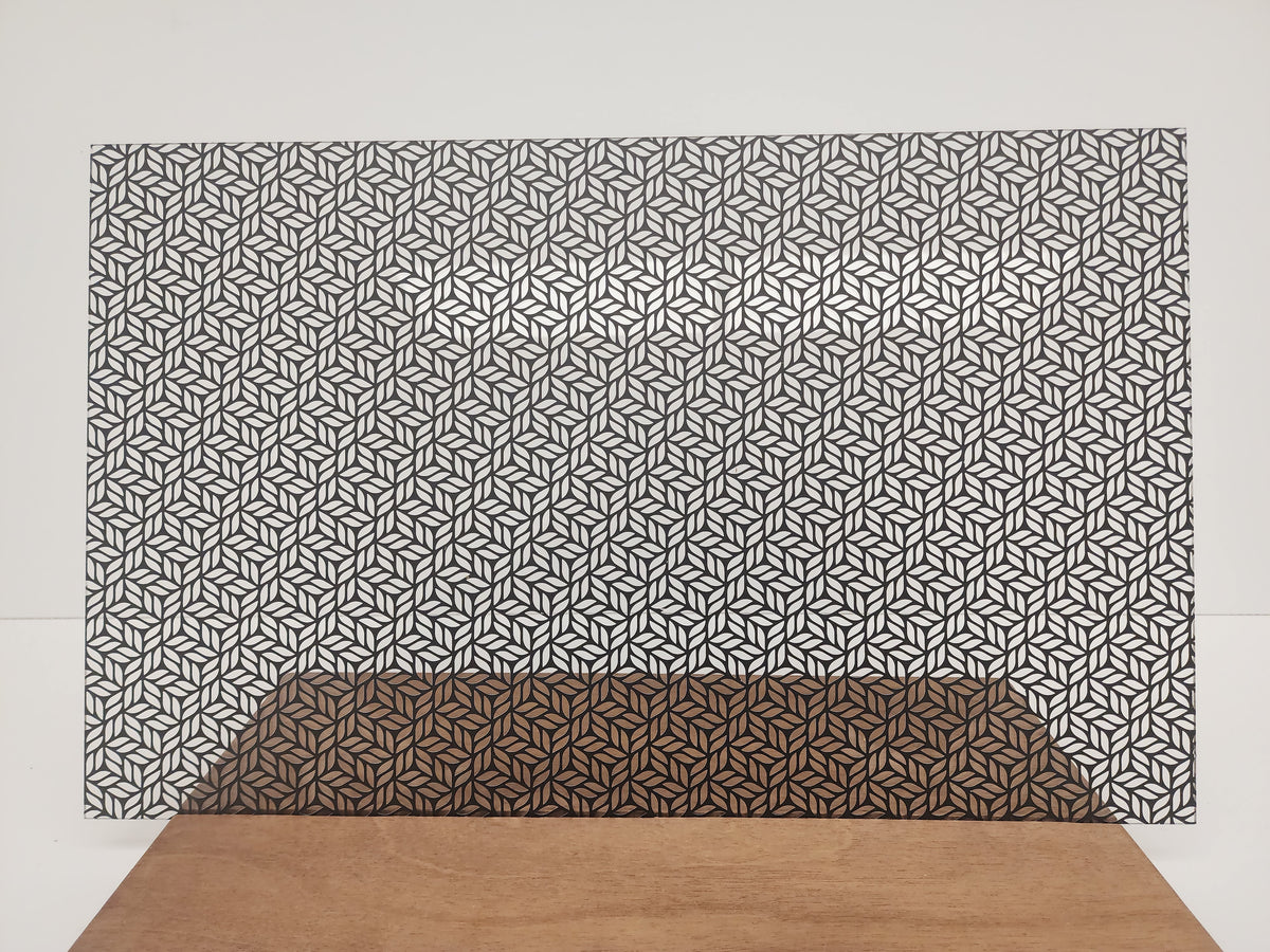 PatternPly® Scattered Leaves BLACK product photo 3