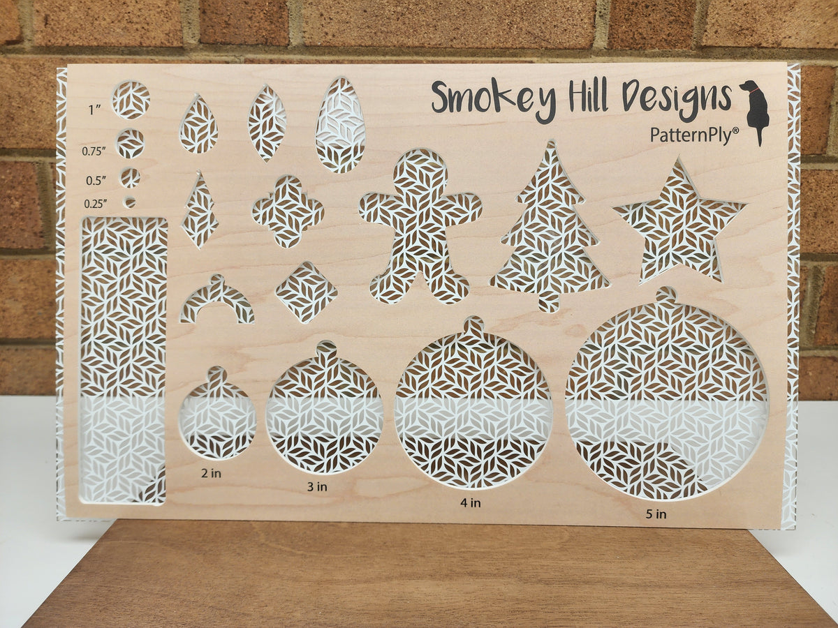 PatternPly® Scattered Leaves WHITE product photo 2