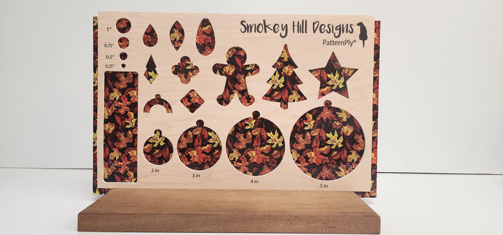 PatternPly® Stained Glass Fall Leaf Pile