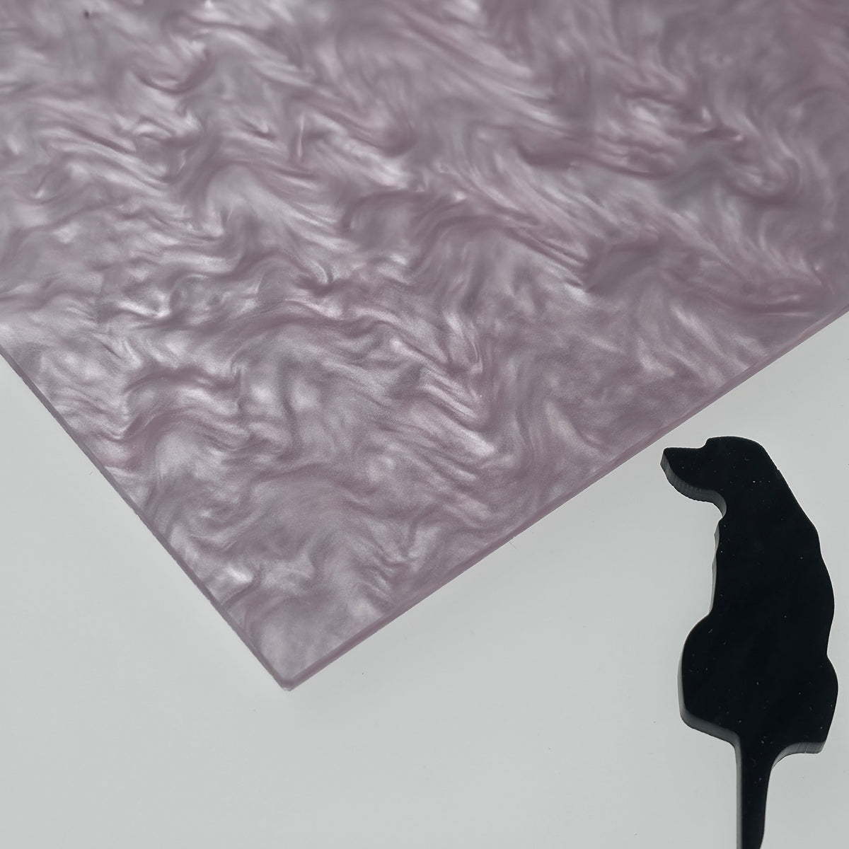 Light Amethyst Planetary Pearl acrylic sheet