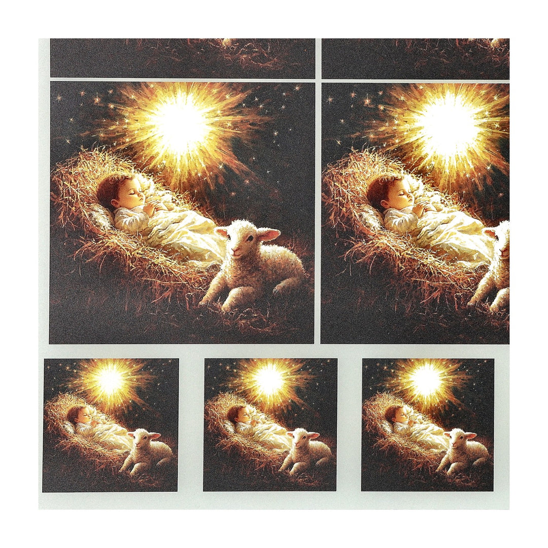 PatternPly® Transparent Light Of Bethlehem 2 sizes