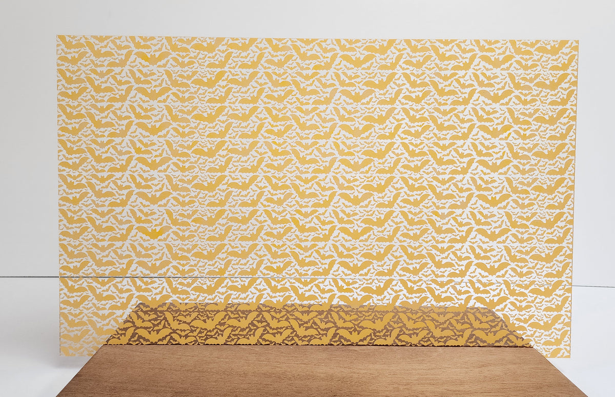 PatternPly® Scattered Light Orange Bats product photo 3