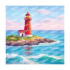 PatternPly® Transparent Lighthouse Series Volume 1 Serene Lighthouse Series 10 art scene artwork