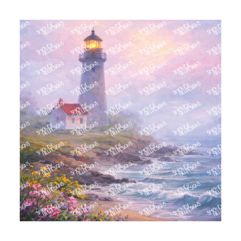 PatternPly® Transparent Lighthouse Series Volume 1 Serene Lighthouse Series 19 art scene artwork