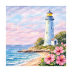 PatternPly® Transparent Lighthouse Series Volume 1 Serene Lighthouse Series 5 art scene artwork