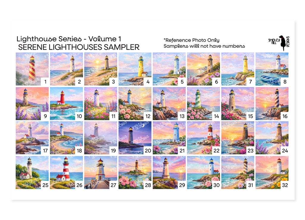 PatternPly® Full Coverage Lighthouses Volume 1 Serene Lighthouses Sampler product photo 3