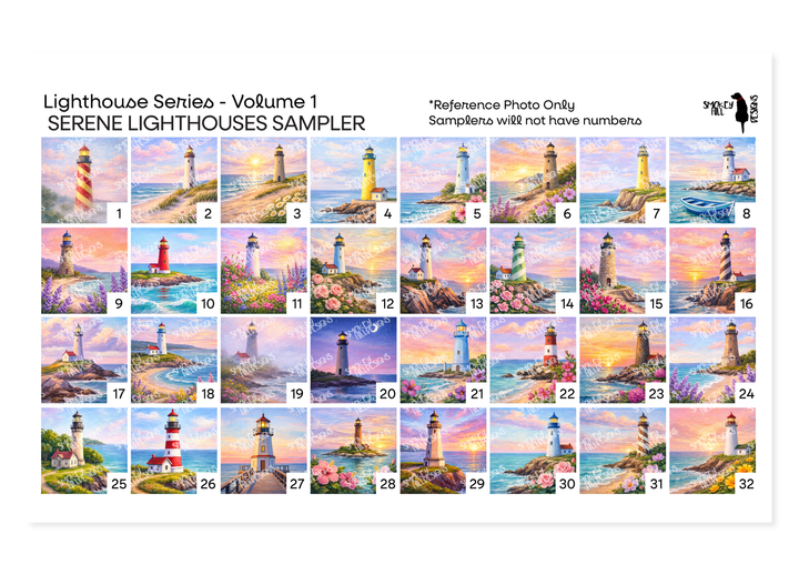 PatternPly® Transparent Lighthouses Volume 1 Serene Lighthouses Sampler