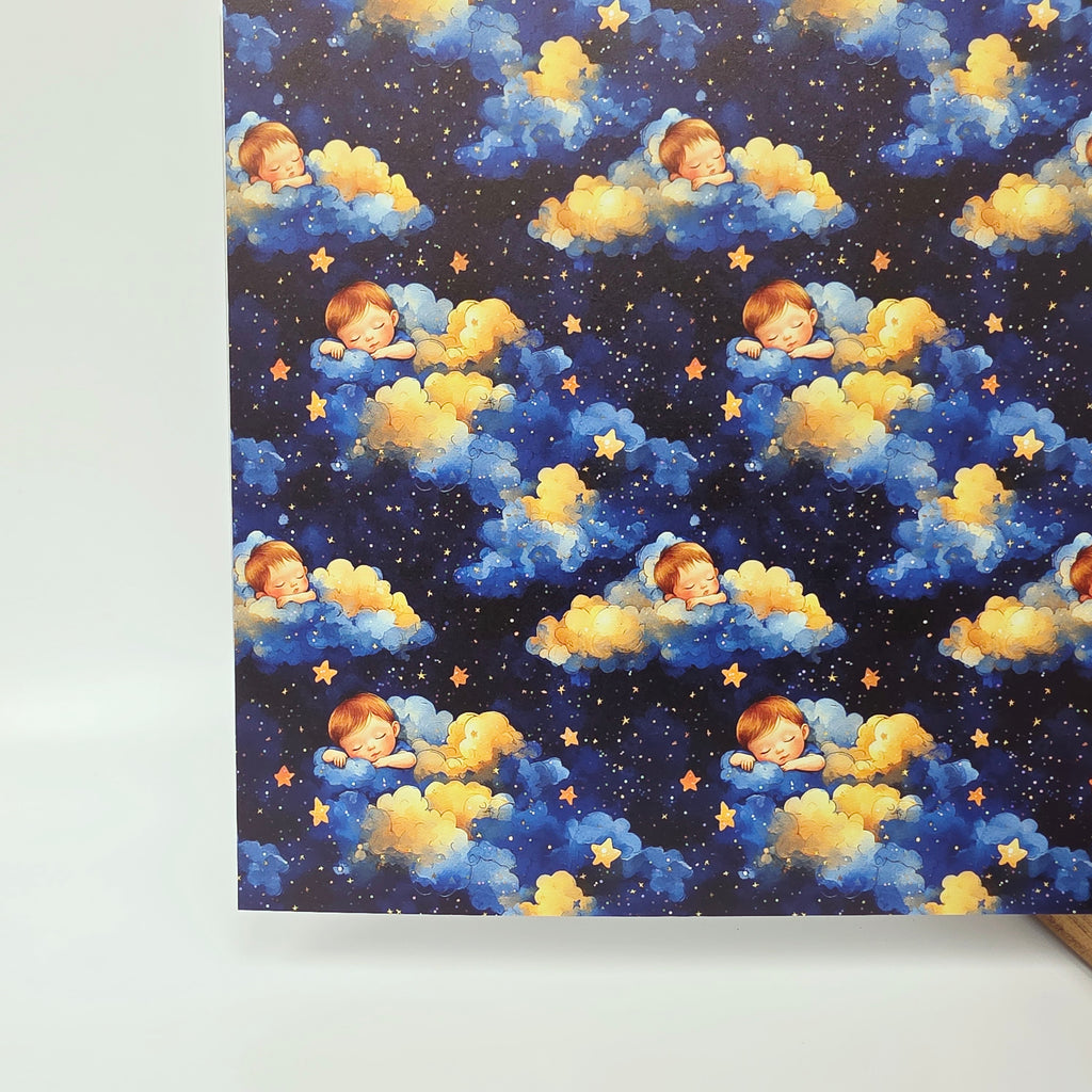 PatternPly® Full Coverage Little Dreamers - Boys sheet showing the pattern