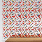 PatternPly® Scattered Seafood sheet showing the pattern