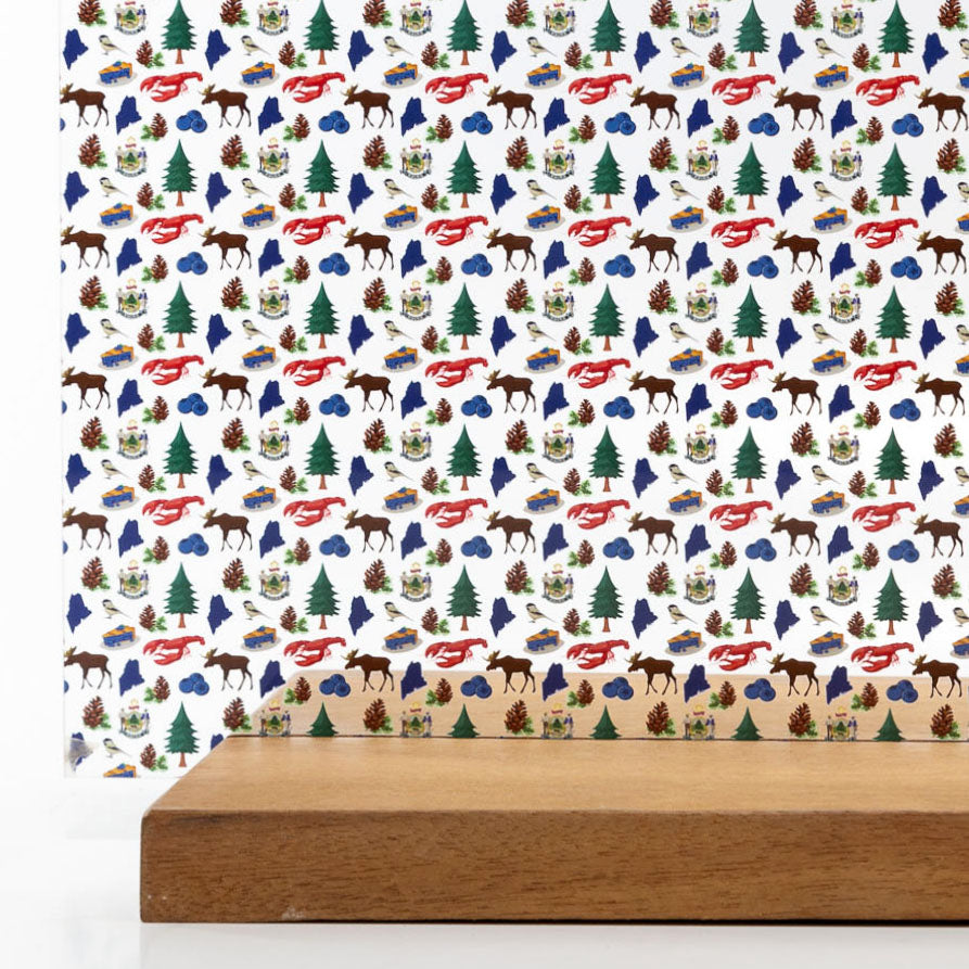 PatternPly® Scattered Maine Icons sheet showing the pattern