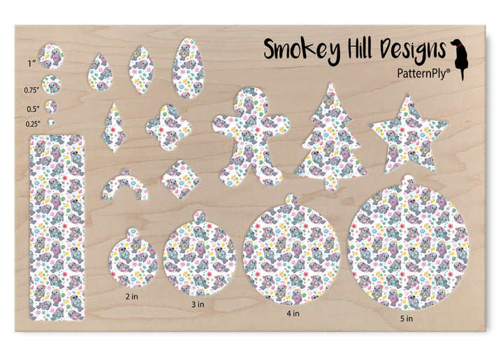 PatternPly® Scattered Bikini Manatees