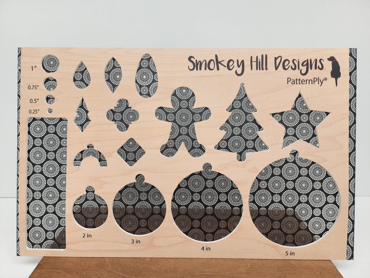 PatternPly® Scattered Mandala BLACK product photo 2