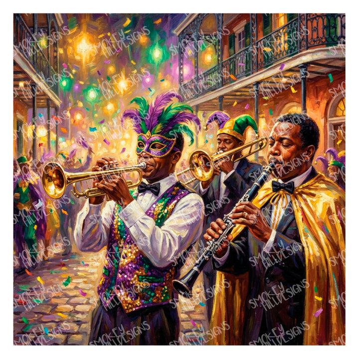 PatternPly® Full Coverage Mardi Gras Parade