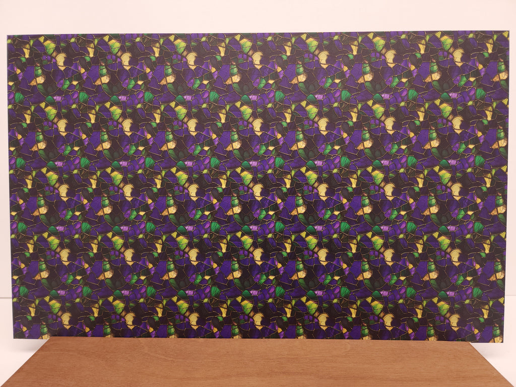 PatternPly® Full Coverage Mardi Gras Stained Glass product photo 3