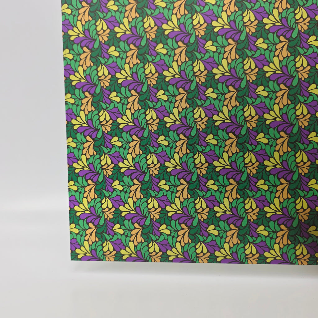 PatternPly® Transparent Mardi Gras Swirls product photo 3