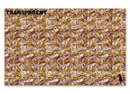 PatternPly® Transparent Maroon and Gold Swirls product photo 2