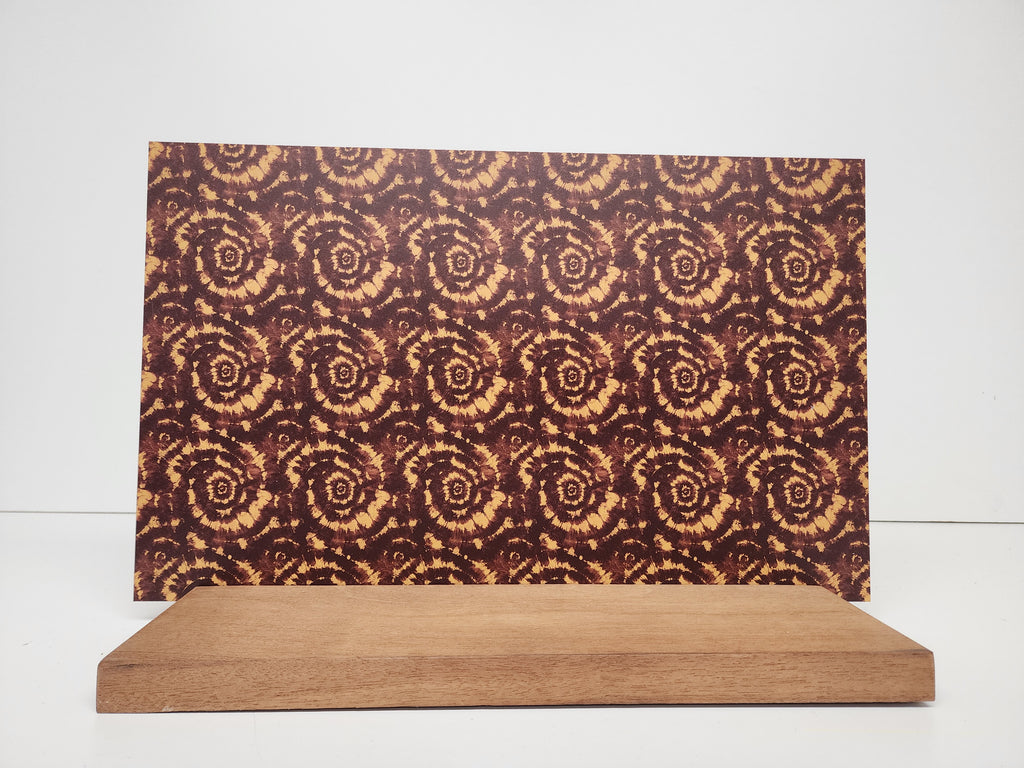 PatternPly® Full Coverage Maroon and Gold Tie Dye product photo 3