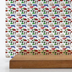 PatternPly® Scattered Massachusetts Icons sheet showing the pattern