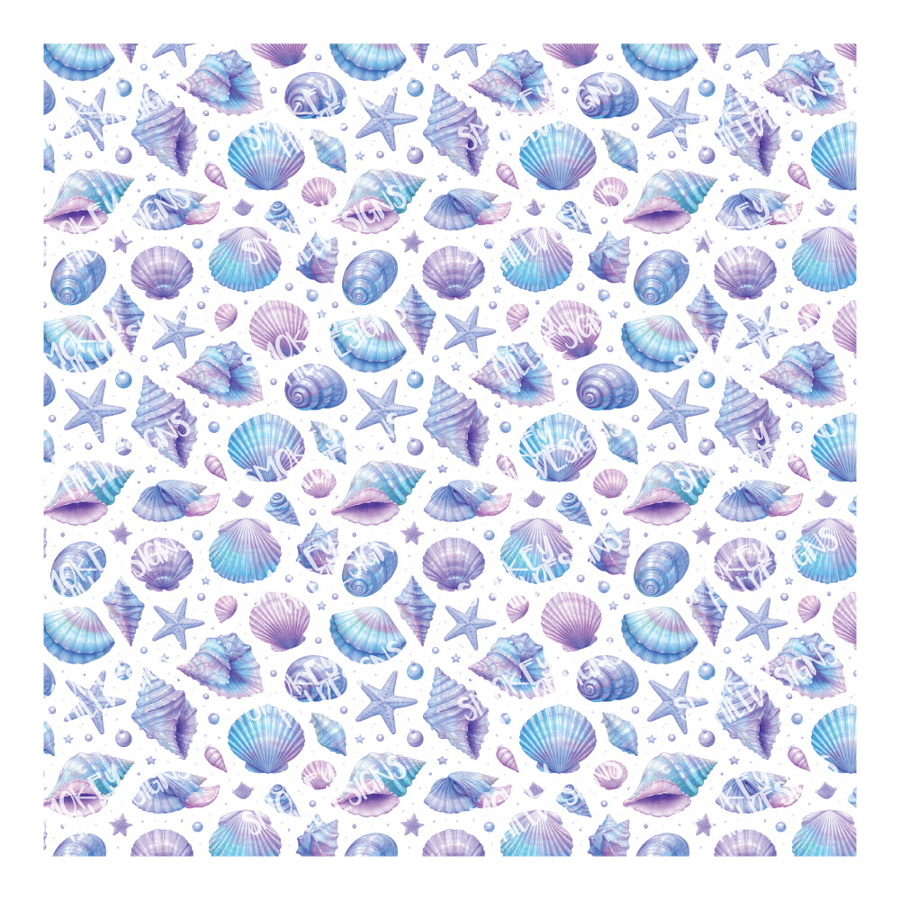 PatternPly® Scattered Mermaid Shells
